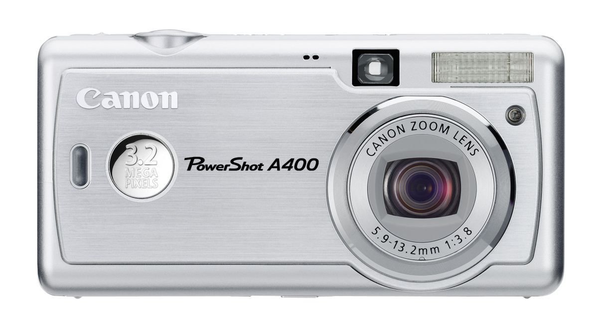 Canon PowerShot A400 dijital kamera (3 megapiksel) Gümüş : Amazon